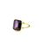 Anello in oro con ametista