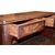 Credenza provenzale del 1700 in legno di noce e radica di noce con 2 ante e vano a giorno impreziosita di intagli
