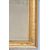 Specchiera antica Napoleone III Francese in legno dorato e intagliato. Periodo XIX secolo.