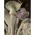LAMP248 - Elegante lampadario in vetro di Murano, epoca '8/'900, misure diametro cm 80 x H 90