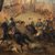 Jean Adolphe Boucé (1818 - 1875) - Caccia al cervo.