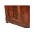 1800s Directory Style Mahogany Feathered Bookcase with 2 Doors
