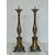 Pair of Empire candlesticks. 19th century H 63 cm