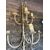 LAMP250 - Pair of gilded sconces, 19th/20th century, dimensions cm W 60 x H 115 x D 34