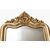 Specchiera antica Napoleone III Francese in legno dorato e intagliato. Periodo XIX secolo.