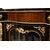 Antique Napoleon III sideboard in fine exotic woods with gilded bronze inserts. 19th century period.