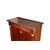 19th century Empire style mahogany feather secretaire with doors