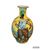 Vaso del XX secolo in ceramica dipinta con Personaggi "cavalieri"