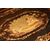 Living room table with Louis XVI style inlaid ebony wood flaps