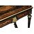 Living room table with Louis XVI style inlaid ebony wood flaps