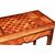 Early 1800s French Louis XV style game table with inlaid chessboard