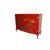 Chinese sideboard, first half of the 1900s, lacquered and richly decorated