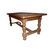 Large rustic French walnut table from the early 1900s