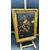 Painting “Holy Family”, oil on panel - 19th CENT.