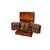 Charles X Style Liquor Box from the 1800s with Inlays, Glasses and Bottles