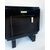 Pair of Art Deco 1930 bedside tables - black lacquered