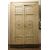 ptl181 n. 2 Louis XVI lacquered doors meas. max 154 xh 256     