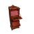 Small English mahogany Victorian style display cabinet from the second half of the 1800s.