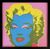 "Marilyn" Andy Warhol - Published by Sunday B. Morning