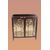 Antique English Chippendale style mahogany display cabinet from the 1900s, two doors