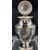 Caffettiera in argento 800, stile neoclassico, Italia, XX secolo