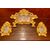 Cartaglorie in legno scolpito e dorato