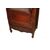Vetrina Francese Stile Provenzale di Medie Dimensioni in legno di noce 1800