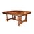 Grande tavolo quadrato francese Del 1800 In Legno di Noce
