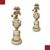 PAIR OF NEOCLASSICAL CANDLESTICKS LATE 18TH CENTURY