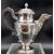 Caffettiera in argento 800, stile neoclassico, Italia, XX secolo