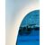 Specchio blu concavo - Contemporaneo