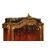 Stunning Louis XV inlaid display cabinet with bronze appliques and caryatids.