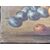 Pair of still lifes with fruit in silver frames, late 18th - early 19th century