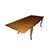 Early 20th century extendable Provençal walnut table with parquet top