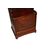 Small English mahogany Victorian style display cabinet from the second half of the 1800s.