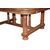 Grande tavolo quadrato francese Del 1800 In Legno di Noce