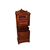 Small English mahogany Victorian style display cabinet from the second half of the 1800s.