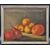 Pair of still lifes with fruit in silver frames, late 18th - early 19th century