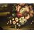Pair of Floral Still Lifes with Landscapes