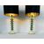 Stained glass table lamps - Vintage 1970