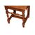 Set of 4 late 1800s French rustic chairs