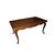 Early 20th century extendable Provençal walnut table with parquet top