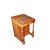 English Davenport from the second half of the 19th century in walnut and walnut burl