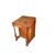 English Davenport from the second half of the 19th century in walnut and walnut burl