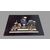 Table with hard stone inlay