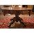 19th-century Austrian extendable center table in mahogany