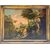 LANDSCAPE WITH FIGURES - Roman school of the 19th century.