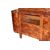 French Art Nouveau style walnut and burl walnut sideboard from the first half of the 20th century