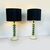 Stained glass table lamps - Vintage 1970