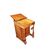 English Davenport from the second half of the 19th century in walnut and walnut burl
